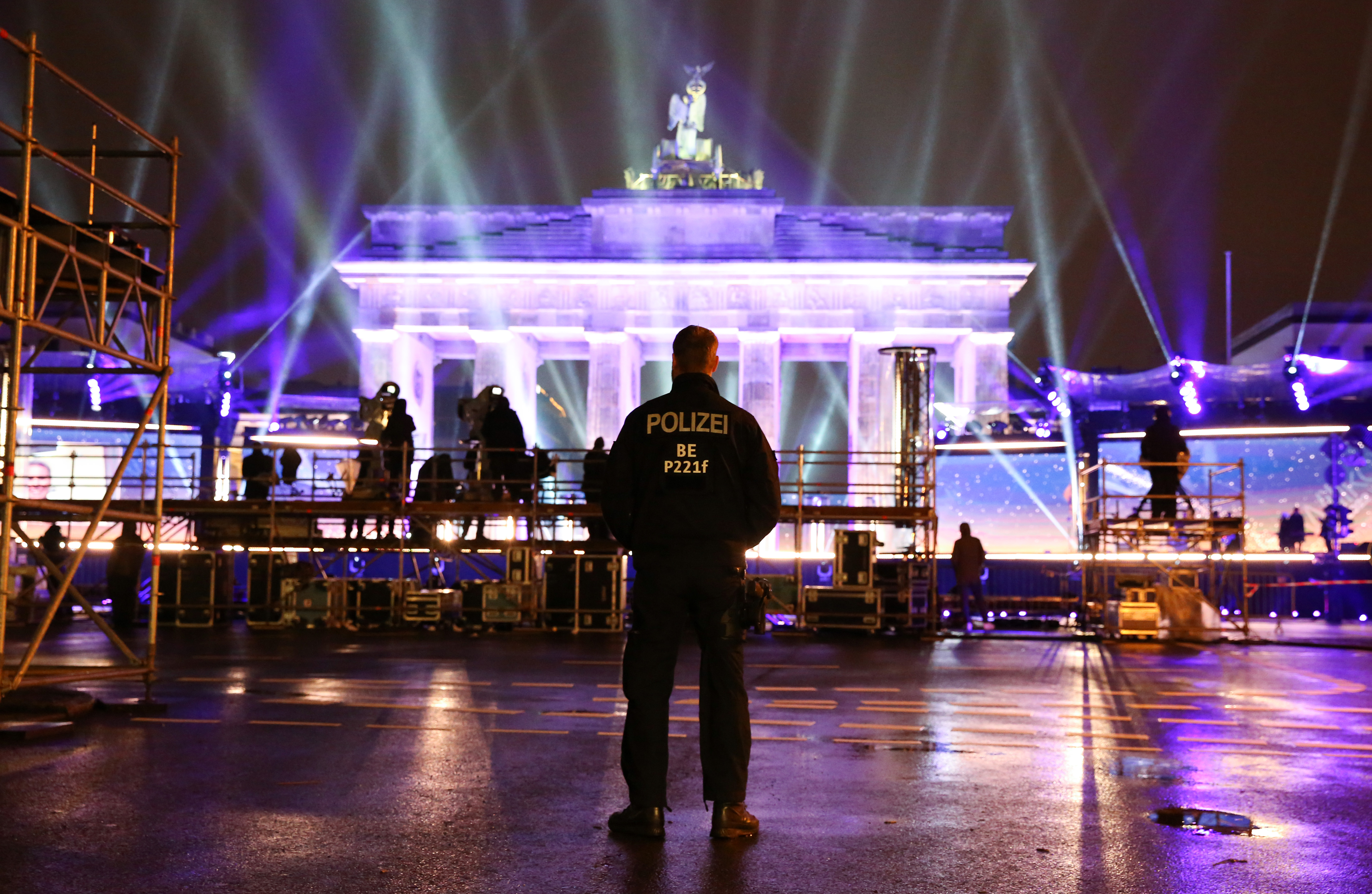 Berlin Marks New Year's Eve As Pandemic Persists