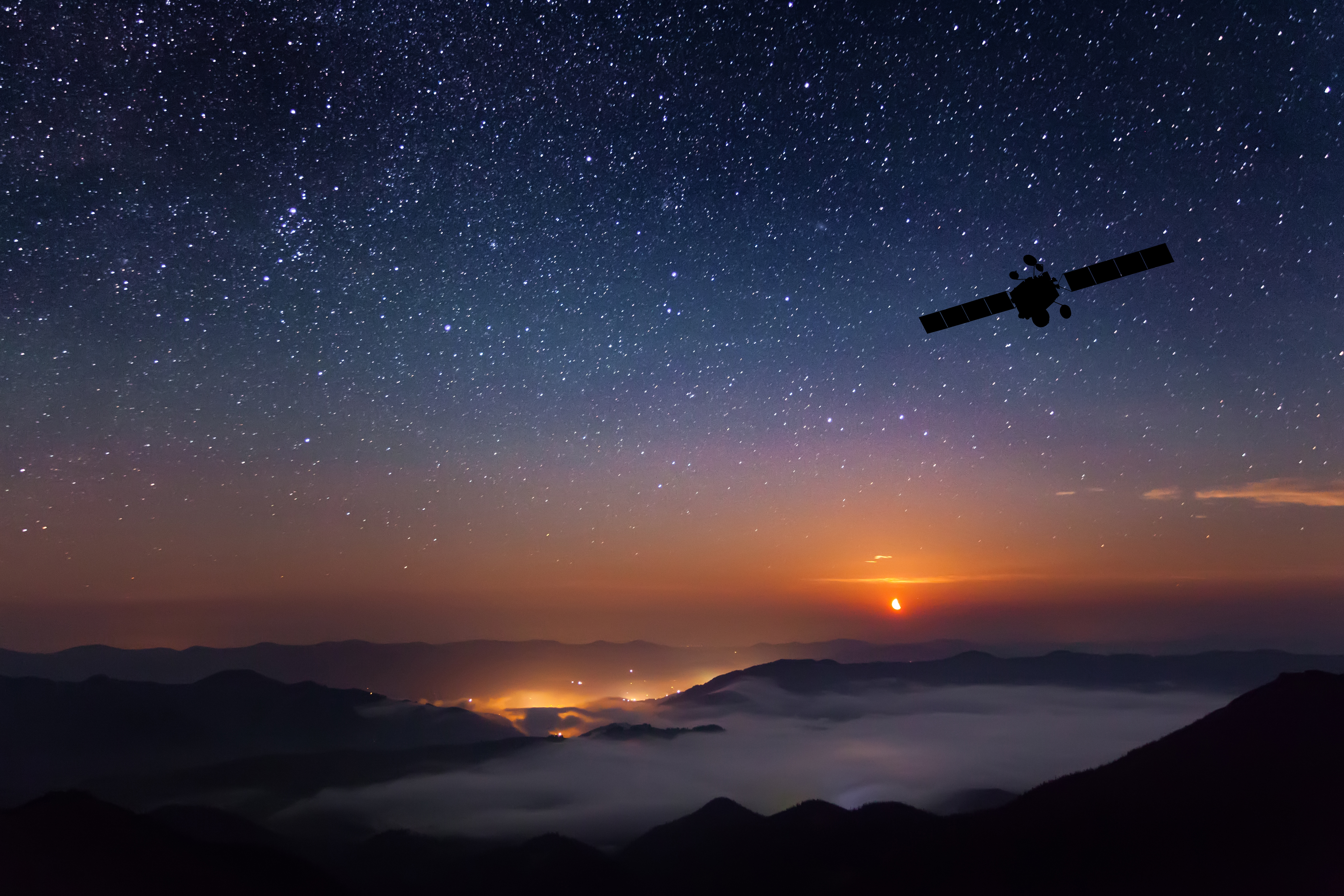 Communication 5G satellite 