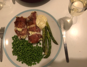 My dish, scoring an average of 7.5