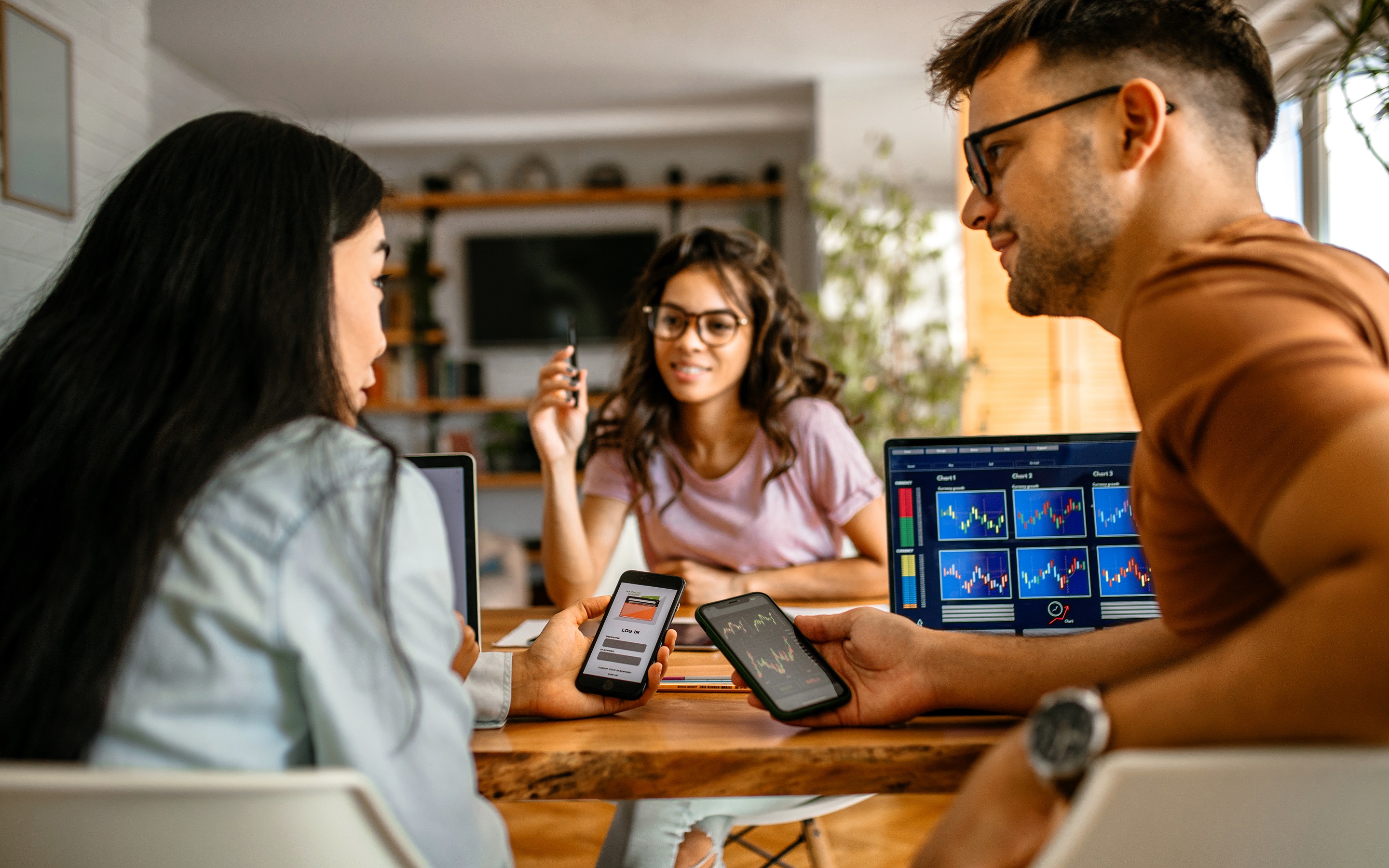 Investing cryptocurrency using smart phone apps